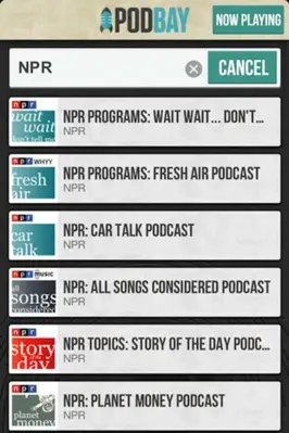 Podbay android App screenshot 2